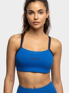 BARRY'S Cobalt/Ink Blue AGILITY Bra - XS NWT
